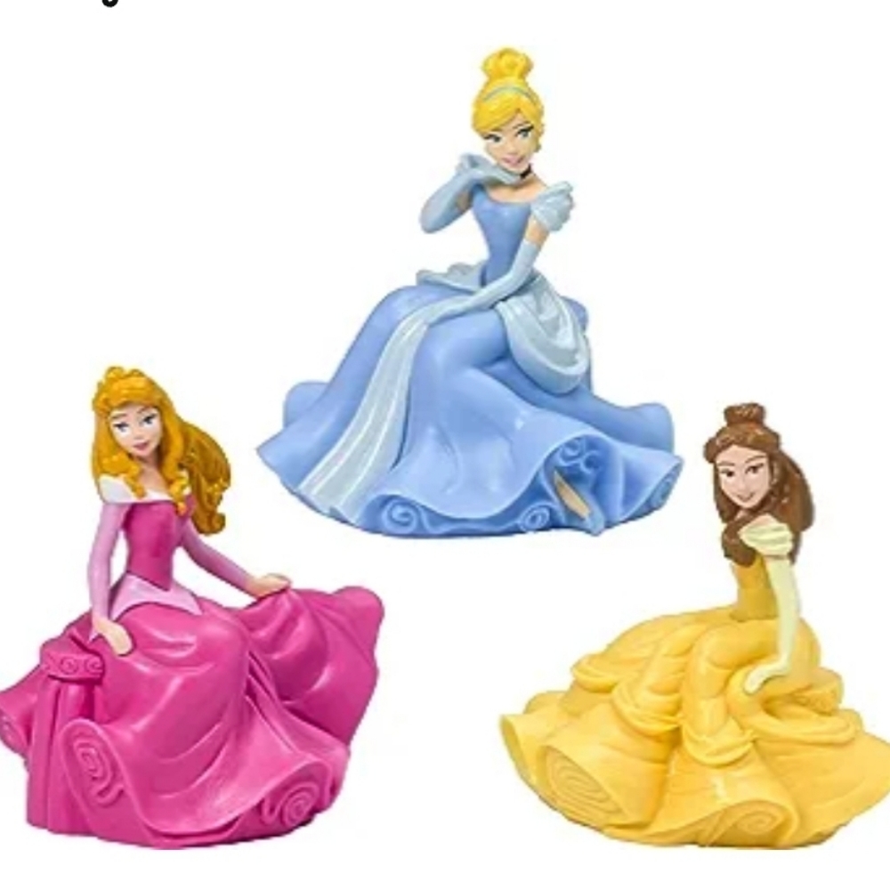 Disney Princess Decopac Birthday Cake Topper 3pc